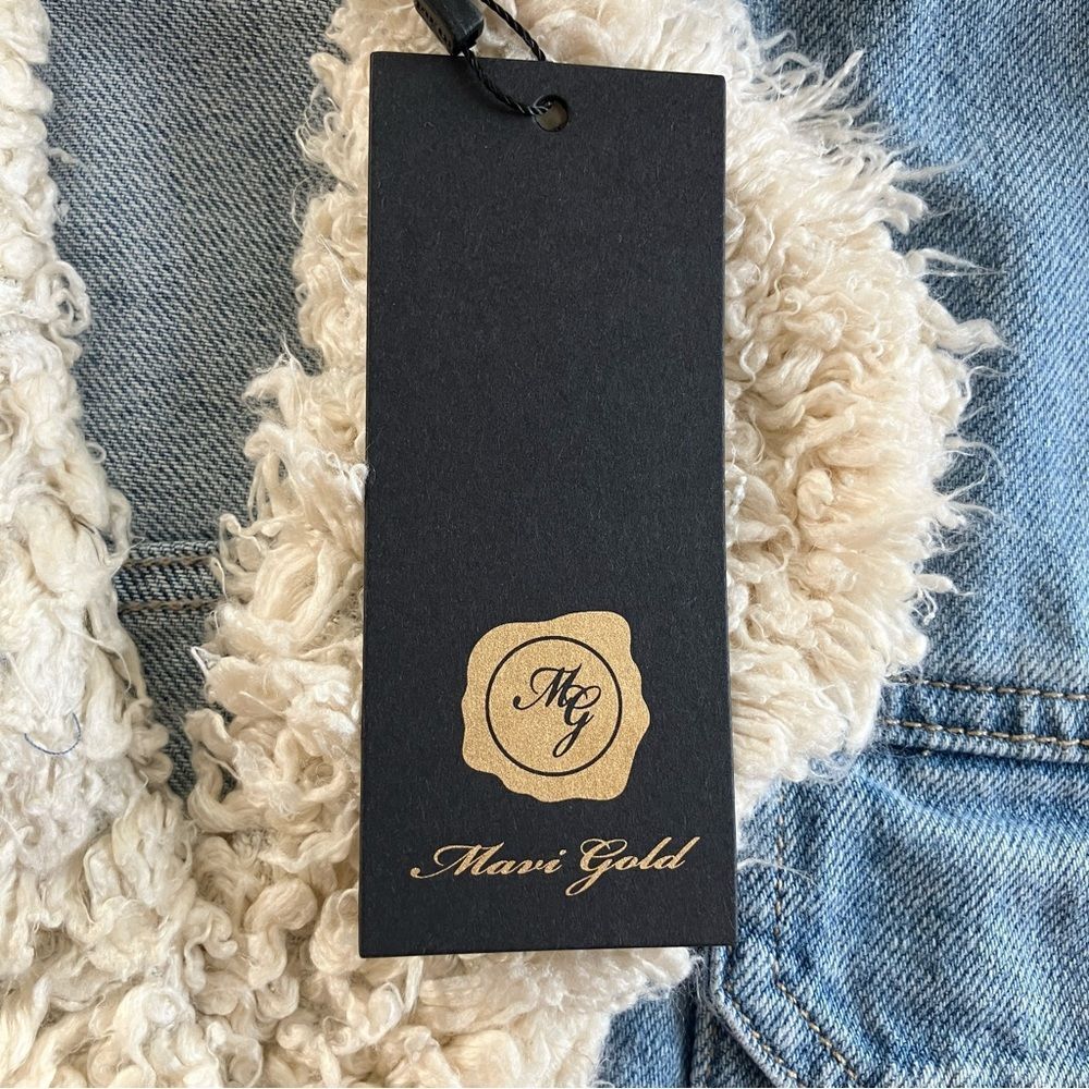 Mavi Gold Denim Sherpa Hooded Jacket* - Picture 5 of 11
